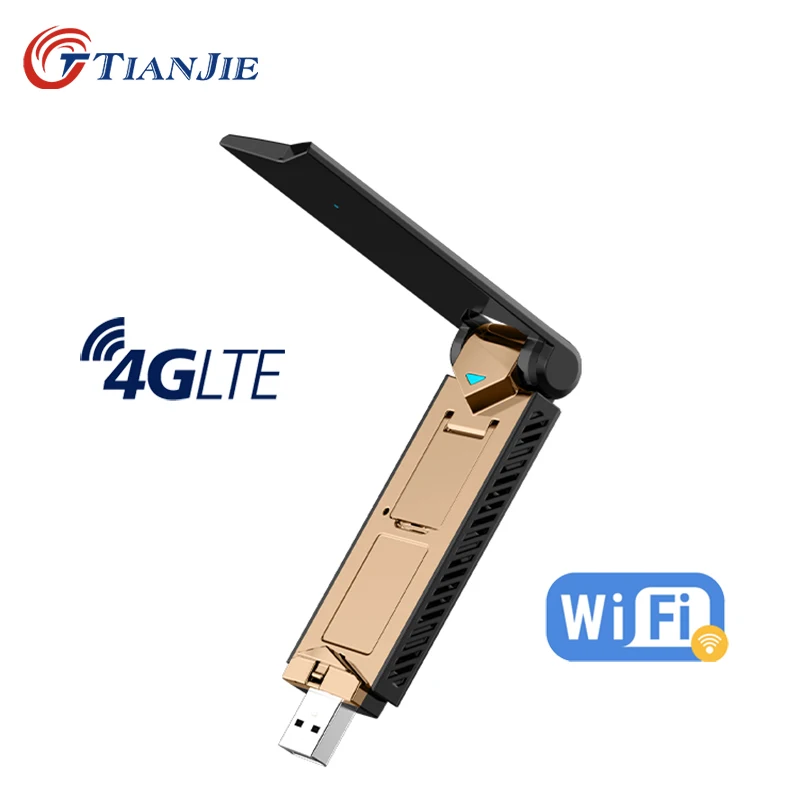 

Wireless 4G SIM Card Router Wifi Adapter Modem 150M With Innovative External Dual Antennas Open it 180° Get The Strongest Signal