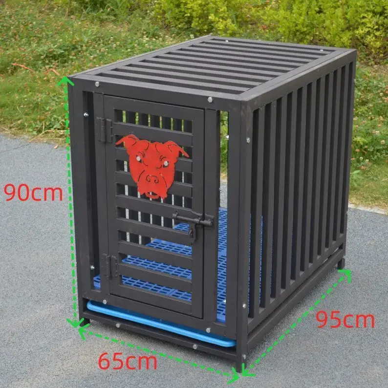 

Клетка для отдыха Pitbull, ящик для обслуживания маслетов, домашний и уличный ящик для собак, сверхпрочная заводская клетка для питомника для собак