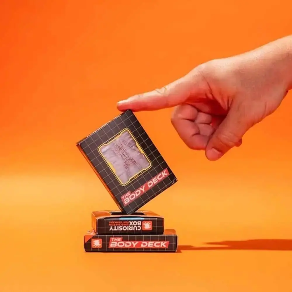 Full Skeleton Human Anatomy Playing Cards X-Ray Designs Educational Mannequin Body Deck The Body Deck Skeleton Playing Cards Kit