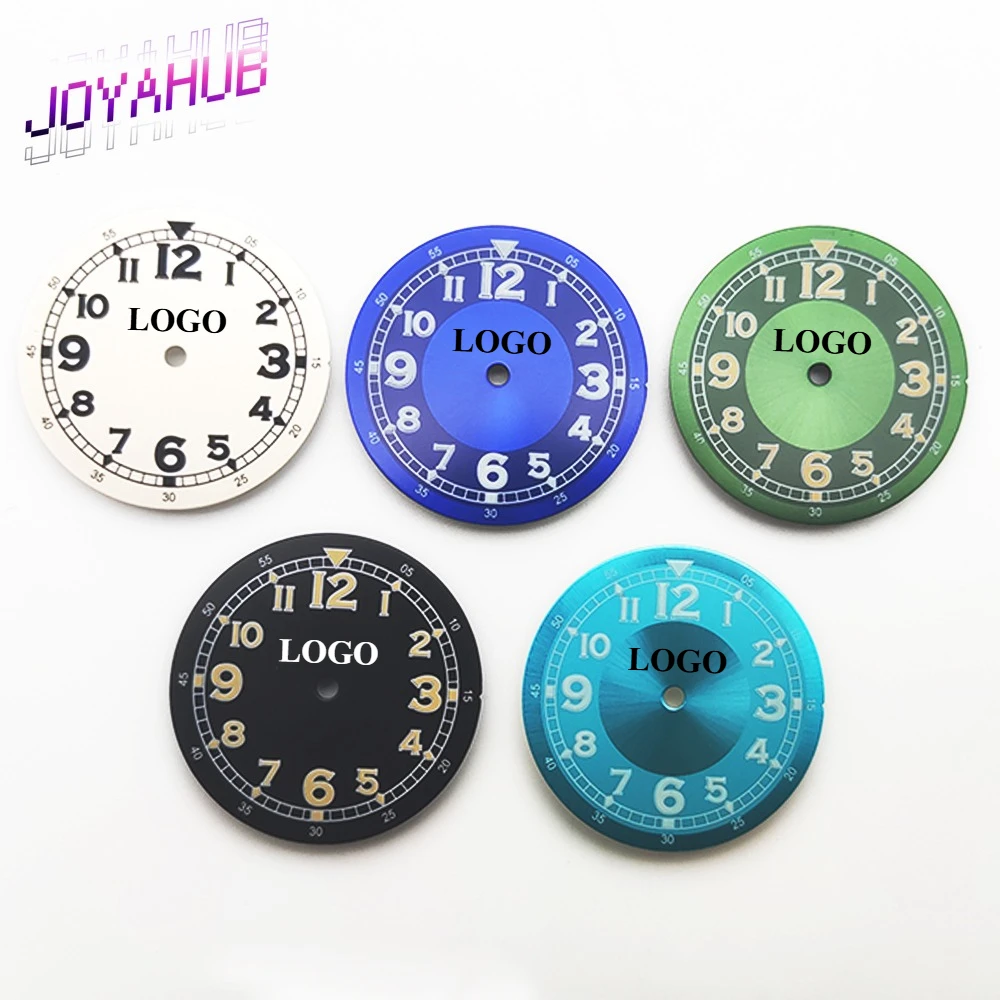 Customized LOGO Modification Watch Accessories 30mm Automatic Mechanical Dial Literal Adaptation 8215/nh35/36 Movement Surface