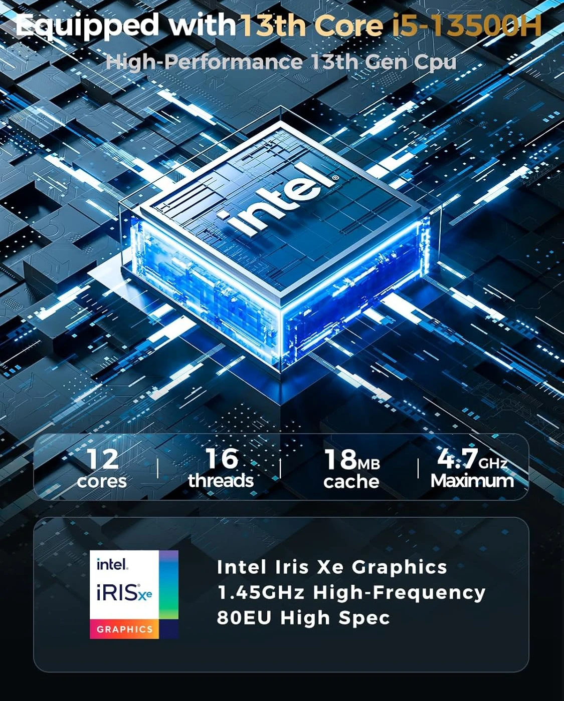 Intel Core i9 NUC Mini PC da gioco 13900H Dual Lan 13Th Office Gamer Desktop Mini PC Windows11 Mini computer Display triplo 4K