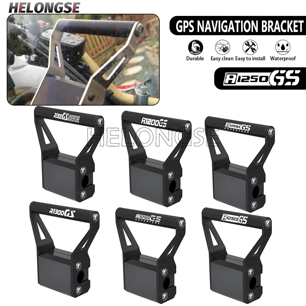 

Держатель для телефона/GPS-навигатора 12 мм для BMW R1200GS R1250GS Adventure 2014-2024, 2023, R1300GS Adventure 2024, 2025, 2026