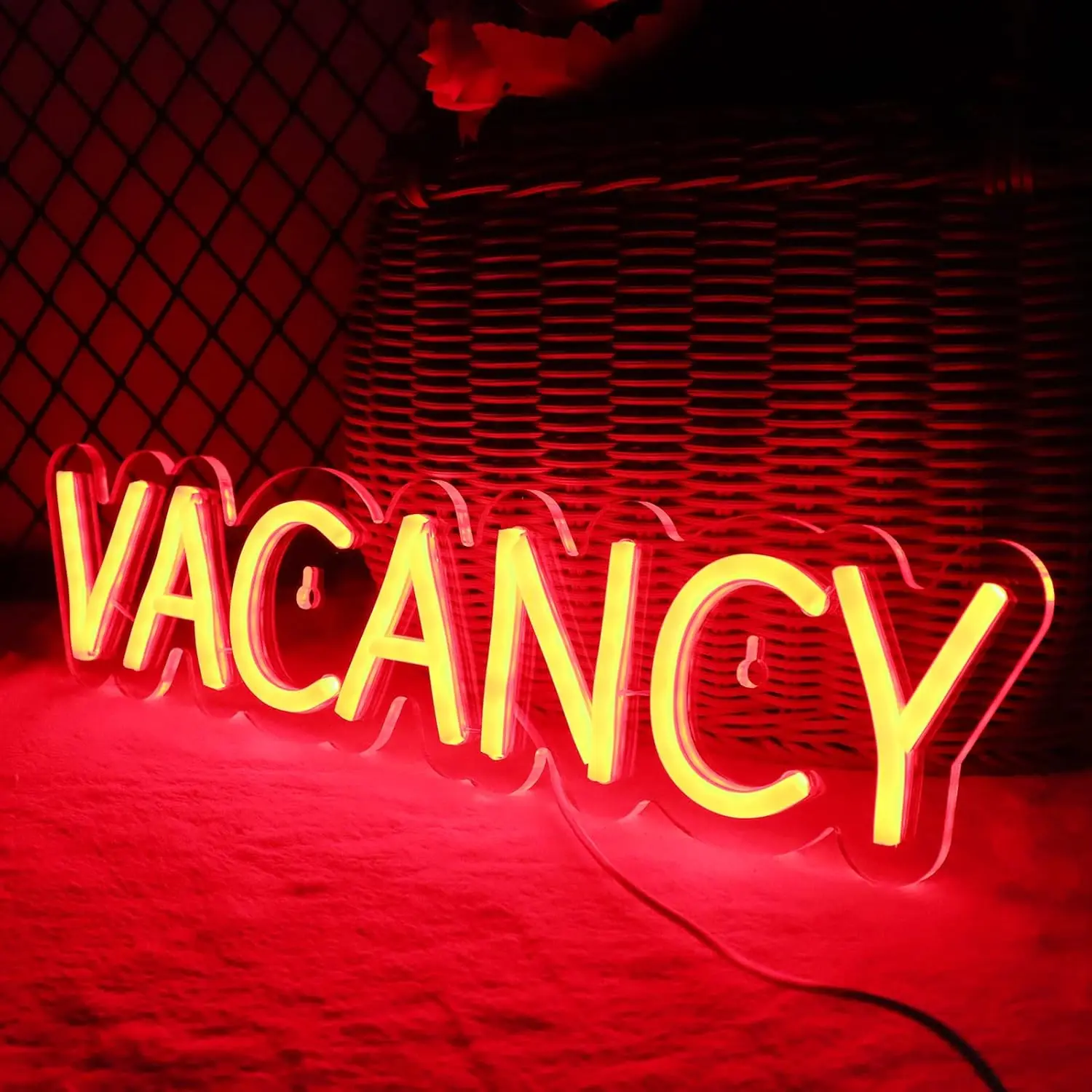 

Неоновые вывески VACANCY для декора стен, светодиодные бизнес-вывески, подходящие для отелей, подарок на Рождество, день рождения, уникальный подарок для влюбленных, 5 В