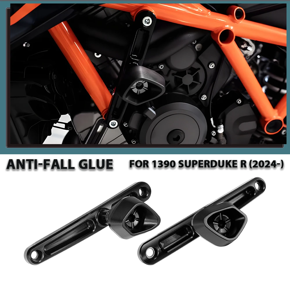 For 1390 1290 SUPERDUKE R 2024- Motorcycle Accessories Modified Body Anti-Fall Ball Engine Protection Stick Bumper Frame Sliders