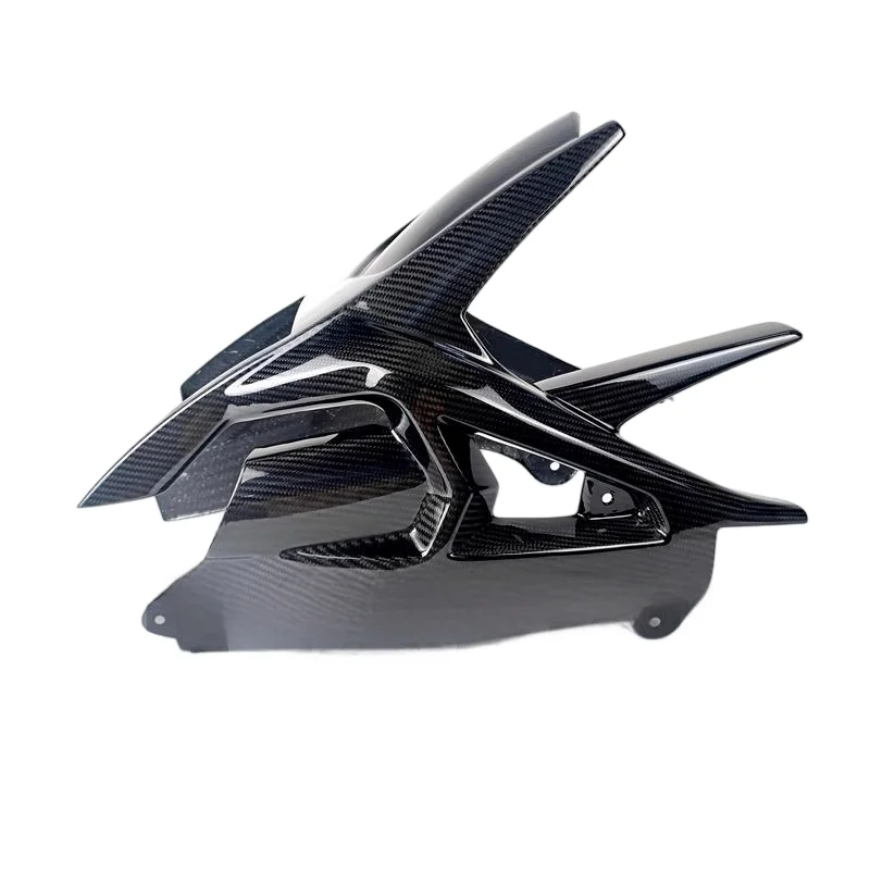 3K 100% Dry Carbon Fiber Motorcycle Rocker Arm Rear Mudguard Integrated ZX4RR/25R Carbon Fiber Fairing  Accessories