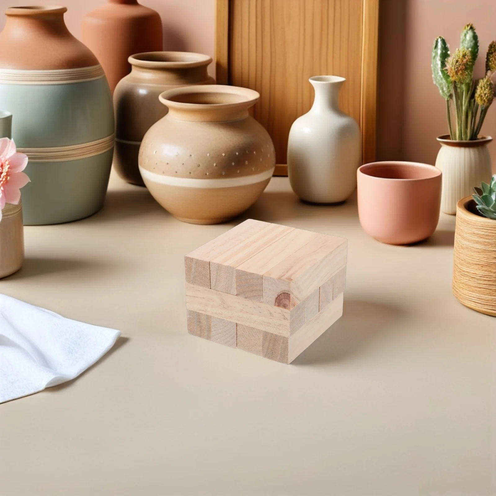 

20Pcs Craft Wood Set for Beginners Unfinished Pine Blocks 3.93x0.98 Inch DIY Carving Material Whittling Projects Natural Smooth