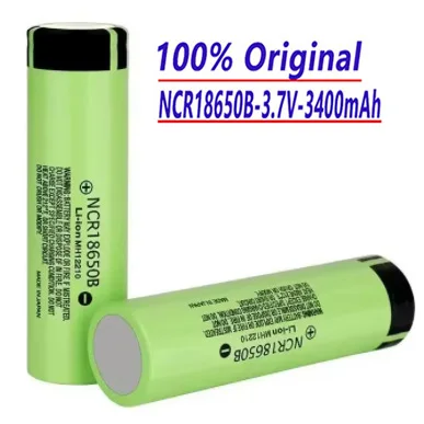

100% original 18650 3.7V NCR 18650B 3400mAh lithium-ion rechargeable battery Suitable for various lithium battery tools