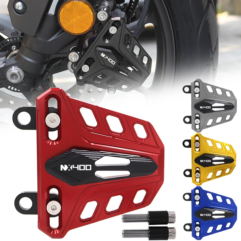 Motorcycle Accessories Front Brake Caliper Cover Guard For Honda NX400 NX 400 2023 2024  Aluminium ﻿