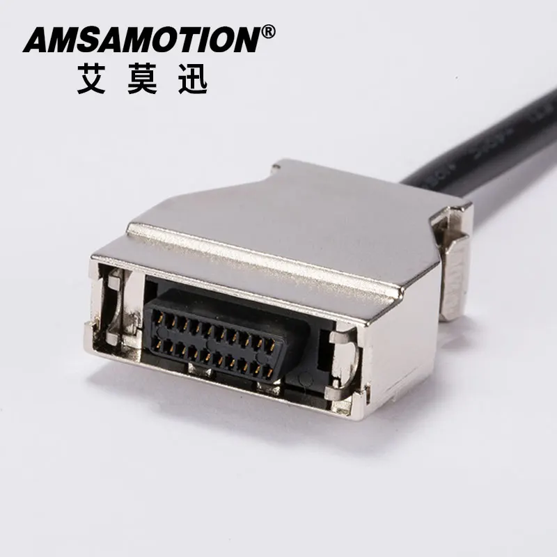 Kabel programujący AMSAMOTION USB‑CIF02 CQM1‑CIF02 kompatybilny z sterownikami PLC Omron CPM1 CPM1A CPM2A CQM1 C200HX HS HE HG SRM1 Series — zdjęcie produktu 2