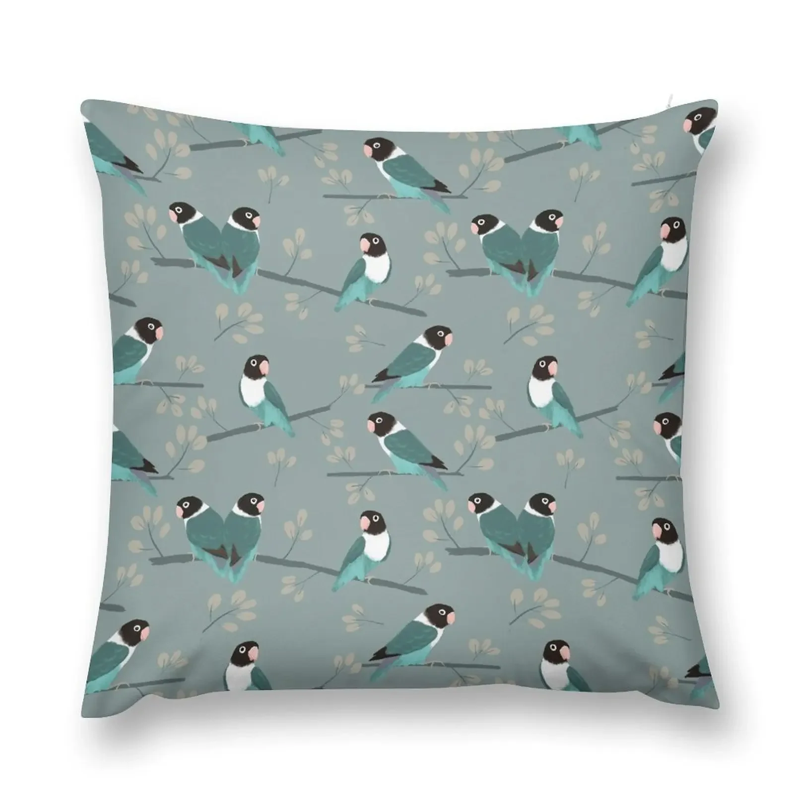 Lovebirds Throw Pillow Cushion Cover Luxury Sofa Pillow Cover sleeping pillows pillow