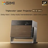 XGIMI RS10 Ultra Standard Version or Collectible Triple Color 4K Laser Projector DLP 3200-3500CVIA Lumens  Home Theater WIFI6 3D
