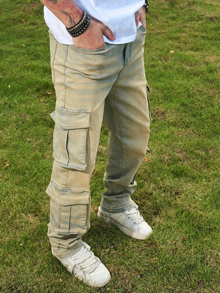 Pantalones Vaqueros Casuales R - Jeans Pants Fashion Men reseña y precio