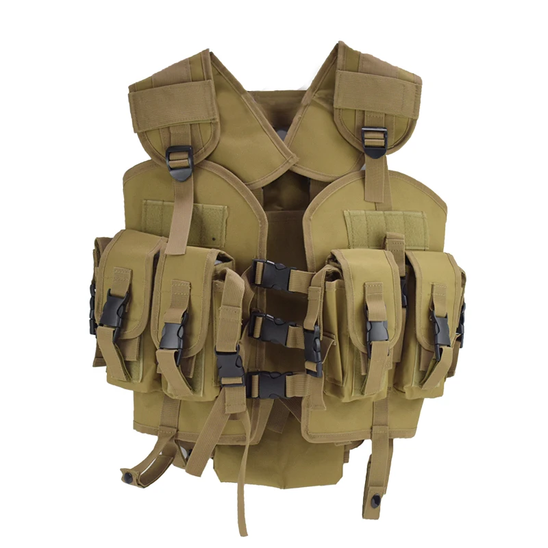 Colete de nylon impermeável, Armadura corporal ao ar livre, portador leve, à prova de bala, Equipamento CS, Uniforme para caça