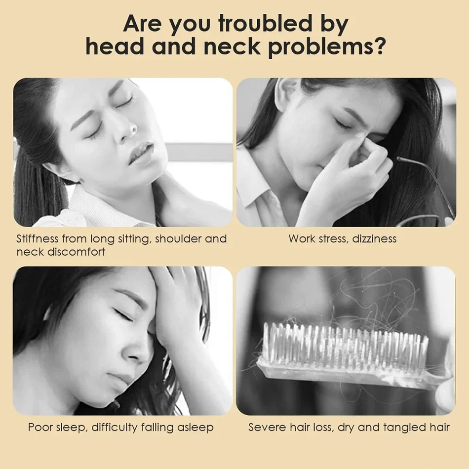 الجملة خشب الصندل الطبيعي خمسة مخلب فروة الرأس مدلك غوا شا أداة الظهر هرش سبا يده ميريديان تدليك مشط العناية بالشعر #6