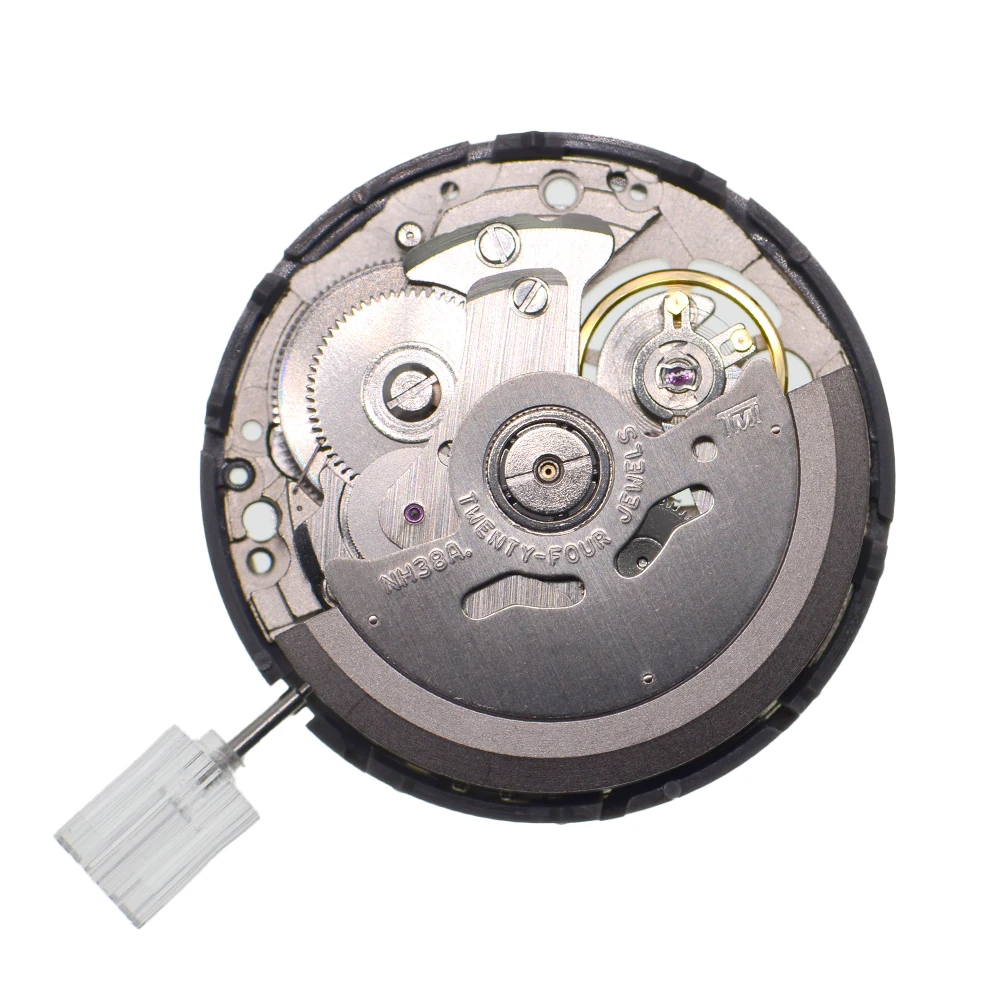 Механические Автоматические часы NH38A с механизмом, запасные части, аксессуары, ремонт, Автоподзавод, 21600, 24 Драгоценности, высокое качество