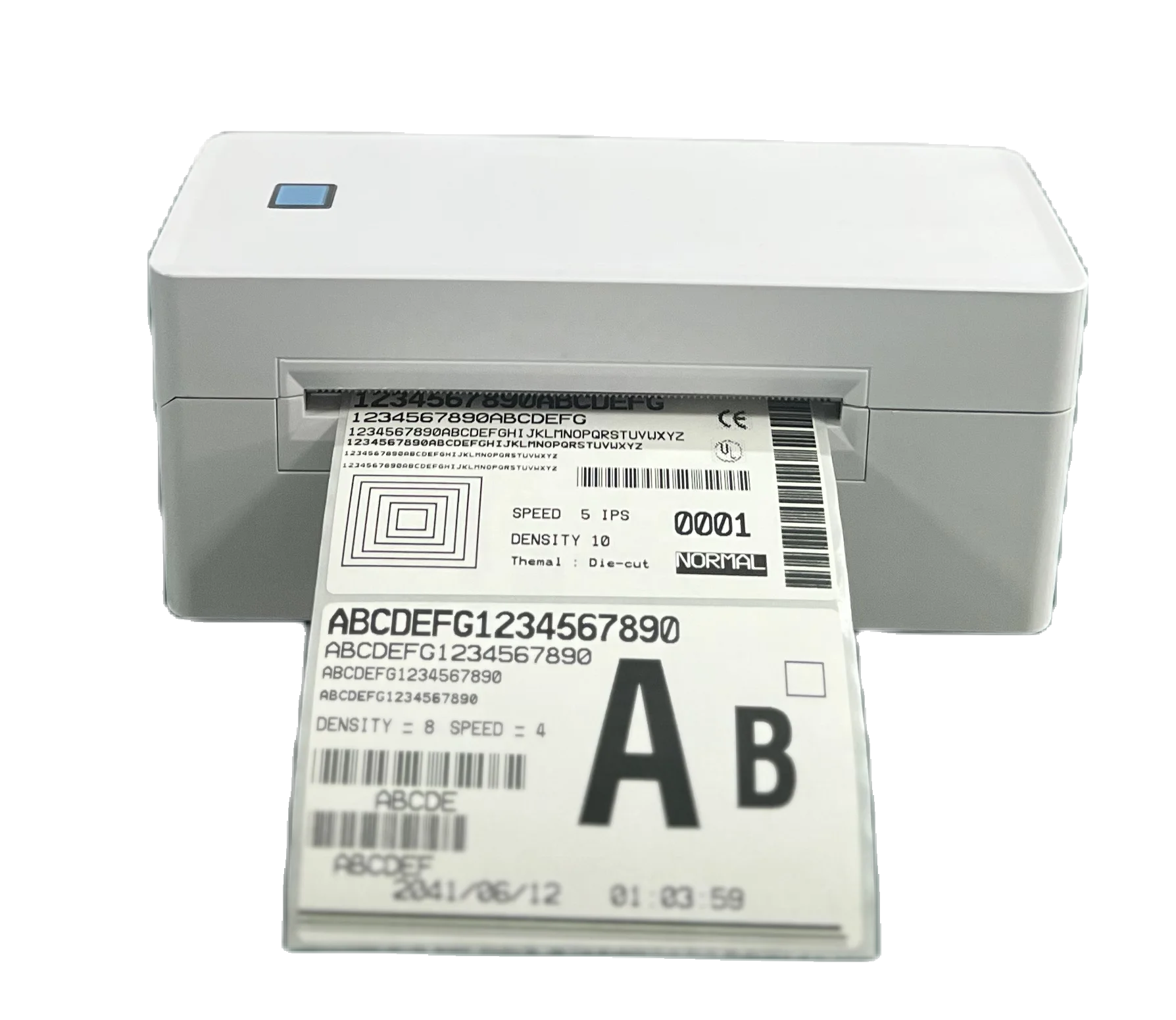 Shipping Label Printer 4x6 bluetooth Thermal Direct Thermal Packages Label Printer Usb+bluetooth