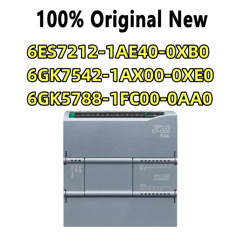 100% Tested 6ES7 212-1AE40-0XB0 6ES7212-1AE40-0XB0  6GK7542-1AX00-0XE0 6GK5788-1FC00-0AA0