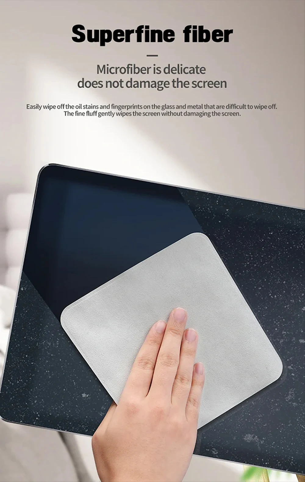 Antik Poliert uch für Apple iPhone Nano-Textur Bildschirm Reinigungs tuch für iPad Mac iPod Apple Watch Display Brille Reiniger – Detail 3