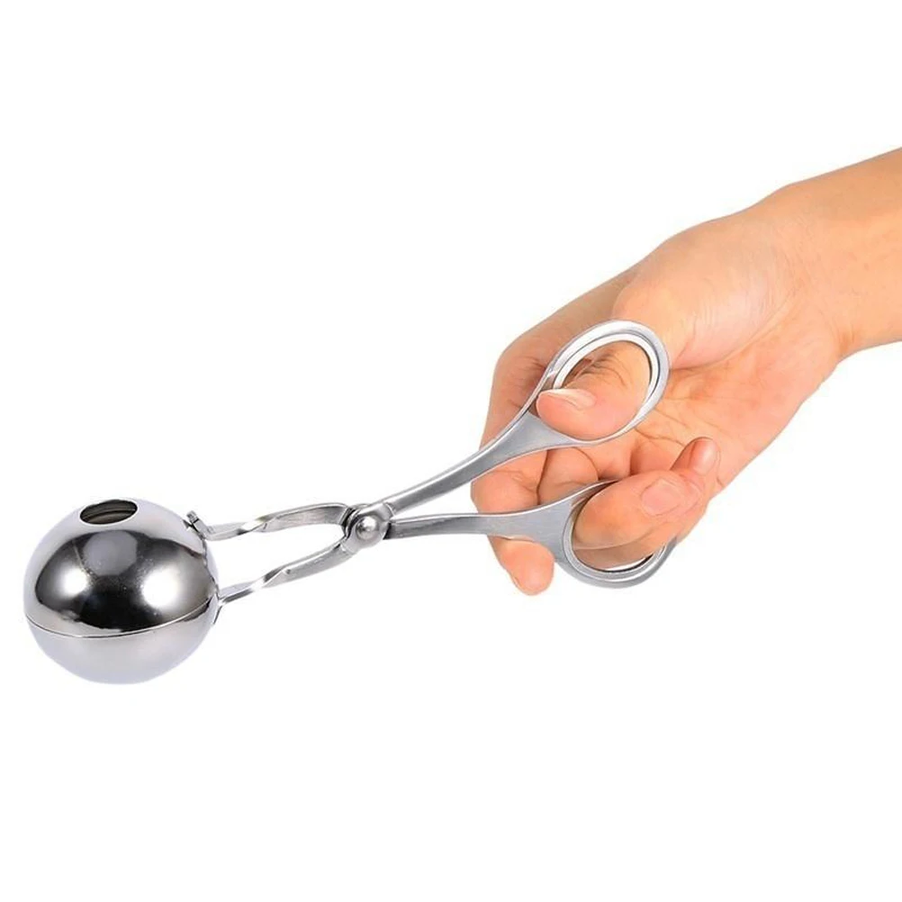 

Stainless Steel Meat Baller Cooking Tool Kitchen Scoop Food Grade Corrosion Resistant Heat Resistant Meatball Maker Cooking