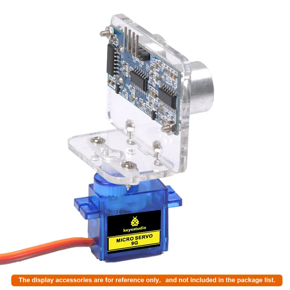 Picture 6: 3PCS Ultrasonic Sensor HC-SR04 HCSR04 to World Ultrasonic Wave Detector Ranging Module HC-SR04 Distance Sensor For Arduino Robot