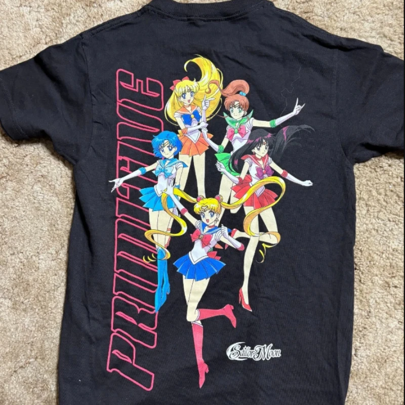 

Anime Second Sailor Moon T-Shirt Anime Manga Japanese Character T-Shirt Summer New Vintage Fashion Men and Women Streetwear