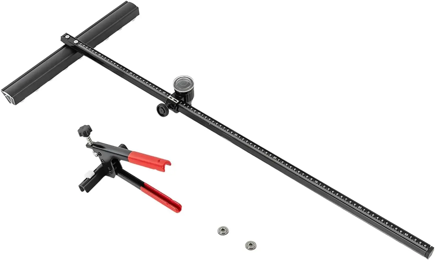 Tile Cutter, Hand Tool Ceramic Floor Cutter, Large Tile Cutter Cutting Machine, 0.12''-0.6'' Cutting Thickness, T-Shaped Tile Cu