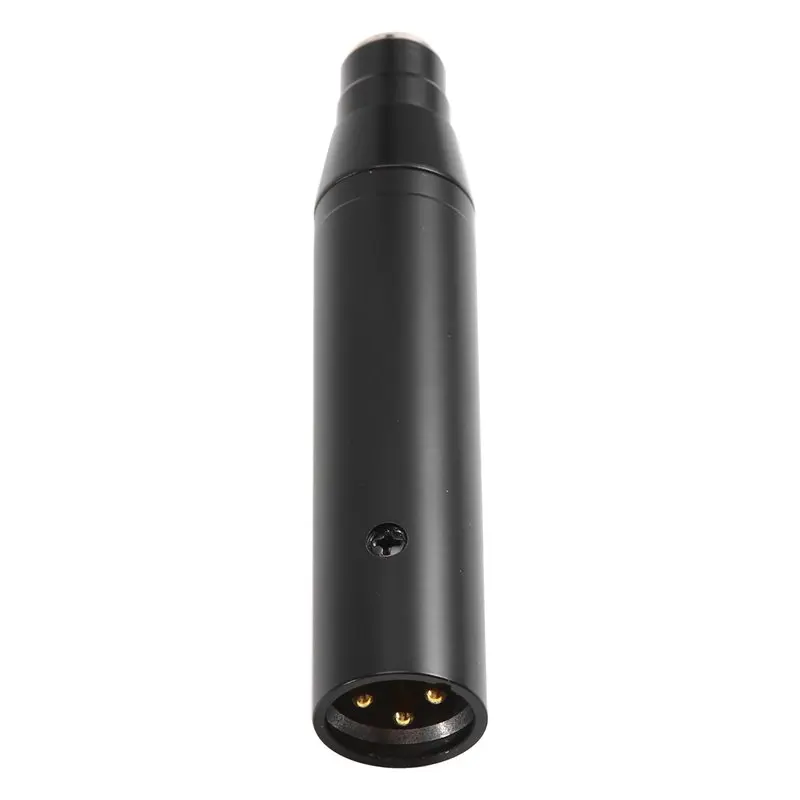 

【ПОДАРОК】Адаптер для микрофона с фантомным питанием 48В, совместимый с Shure 4 Pin TA4F, XLR-разъем (папа) для музыкальных инструментов, петличных микрофонов и гарнитур