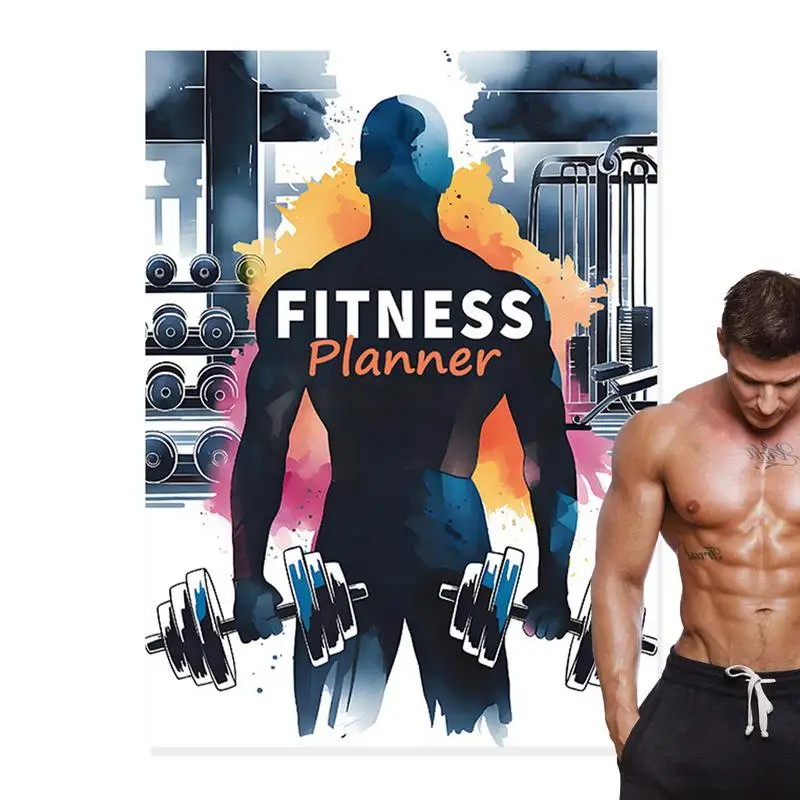 

Workout Tracker Journal Bodybuilding Diary Notebook Weekly Monthly Workout Planning Notebook Exercise Tracking Log Book For