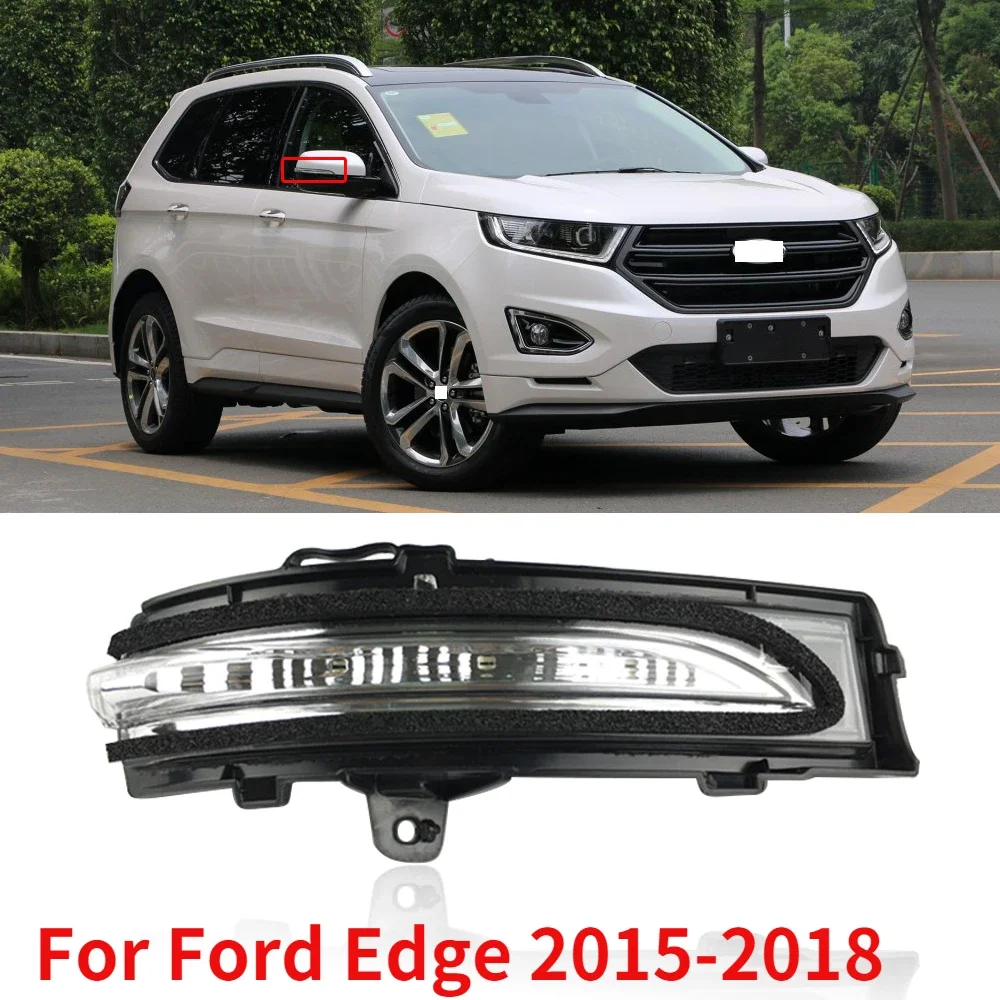 

CAPQX For Ford Edge 2015 2016 2017 2018 Outer Rearview Mirror Turn Signal Light Side Mirror Reverse Mirror Flash Indicator Lamp
