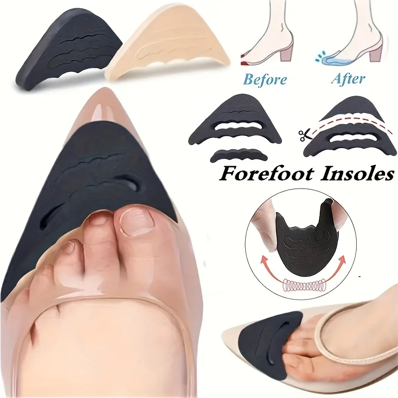 

4 шт. разделителей для пальцев ног на высоком каблуке, мягкие противоскользящие стельки из пены с эффектом памяти, защита от мозолей и натирания