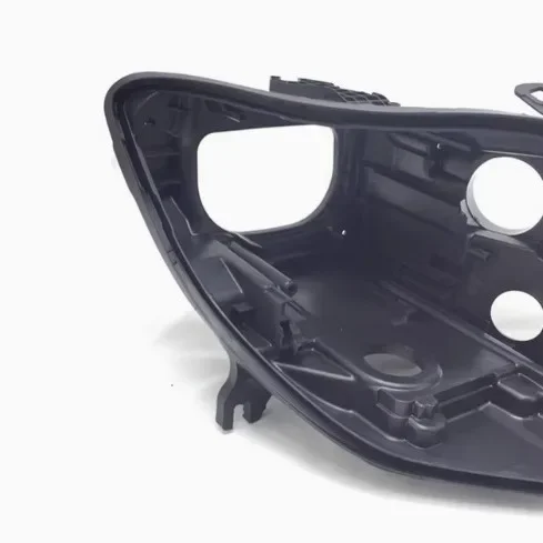 Headlight Rear Housing Base Shell Fits for A6L C7 2013‑2015 Headlamp Black Back Bottom Shell With / Without Adjusting Screw