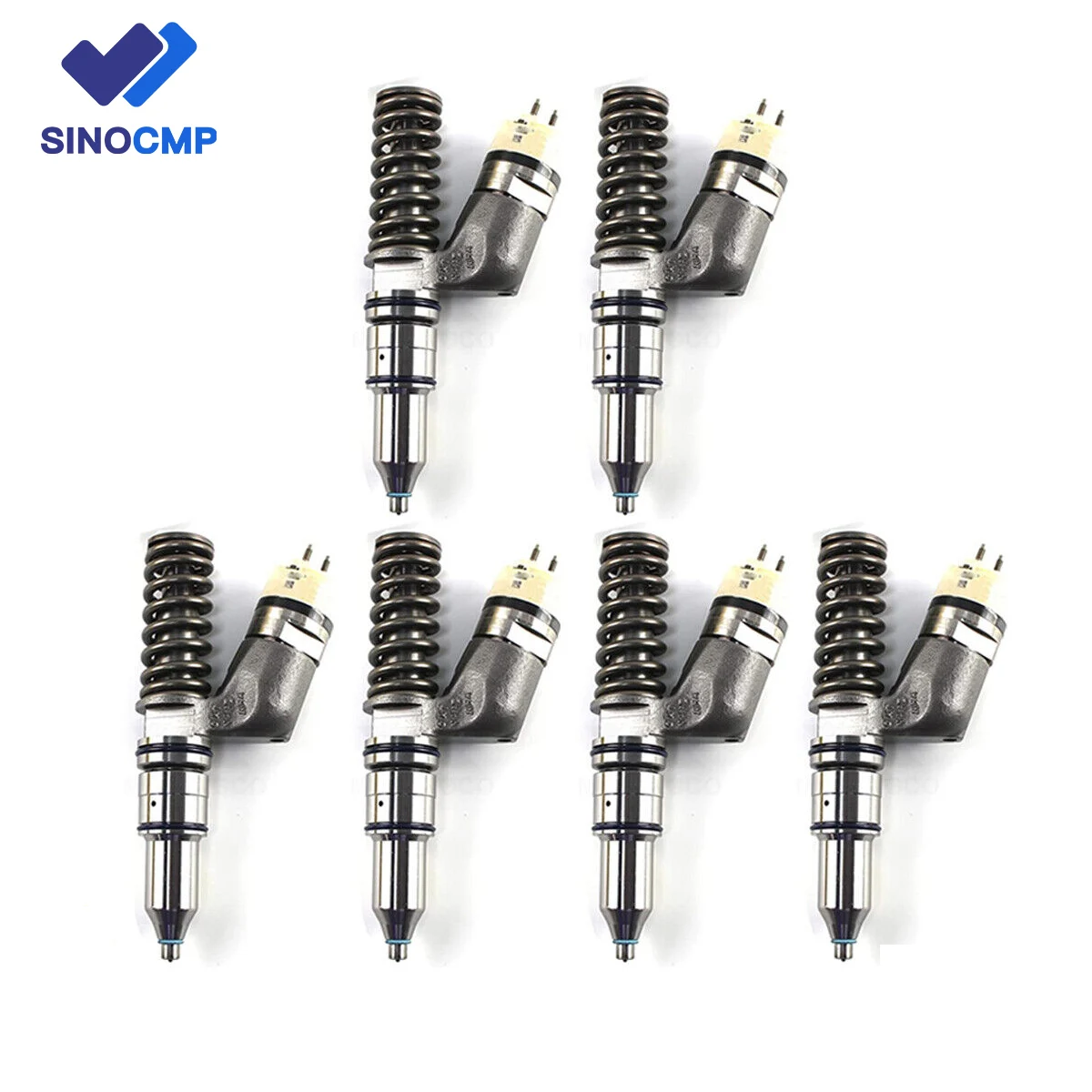 6pcs 2959085 295-9085 Common Rail Fuel Injector for CAT Excavator C11 C13 C15 C18 Engine