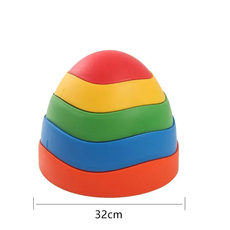 Piedra de paso para niños, juguete deportivo de entrenamiento de equilibrio interior y exterior, juego que cruce la piedra del río, regalo para guardería