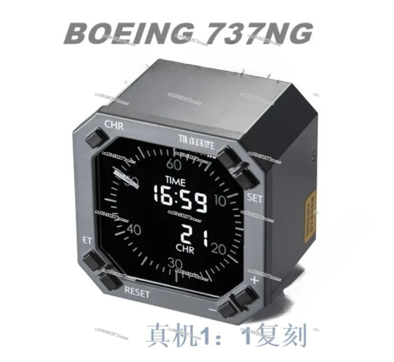 

737 CLOCK Boeing BOEING Simulator Aviation Instrument Clock Alarm Clock Aircraft Simulation