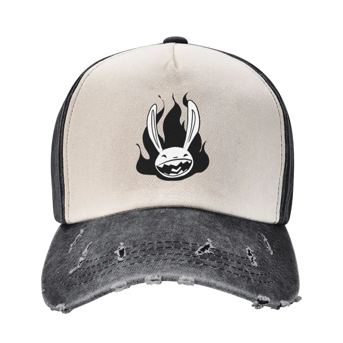 

Max's head on fire in black and white Baseball Cap hard hat Gentleman Hat sun hat Women's Beach Visor Men's