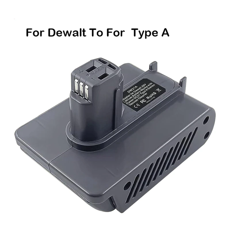 DW31B Battery Adapter For Dewalt 20V Li-Ion Battery To For Dyson DC31 DC35 DC34 Battery Vacuum Cleaner Tool