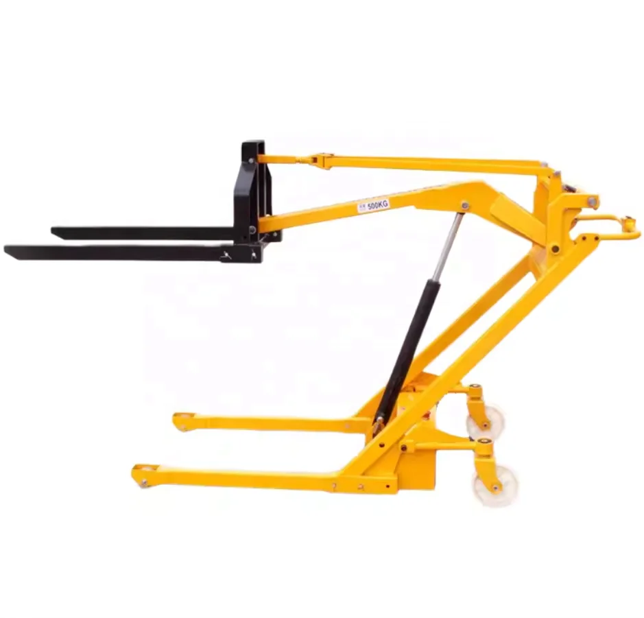 Durable Simple Industrial Forklift Truck 500kg Capacity Lead-Acid Battery AWD Electric Side Shifter for Efficient Material