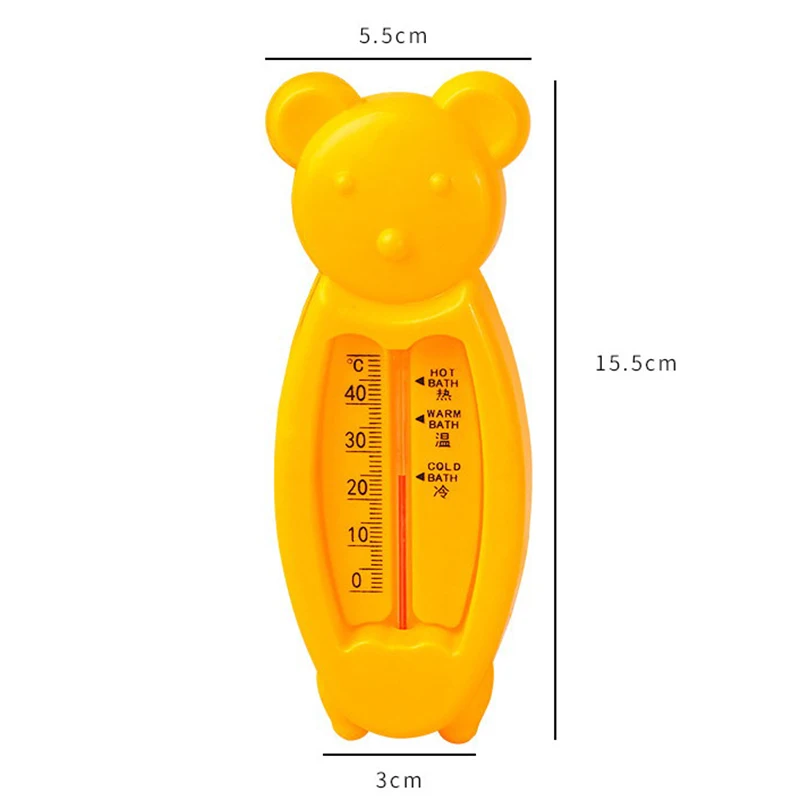 Cartoon Cute Bear Baby Water Thermometers Lovely Children Bath Thermometer Toys Baby Care Plastic Bath Water Thermometer