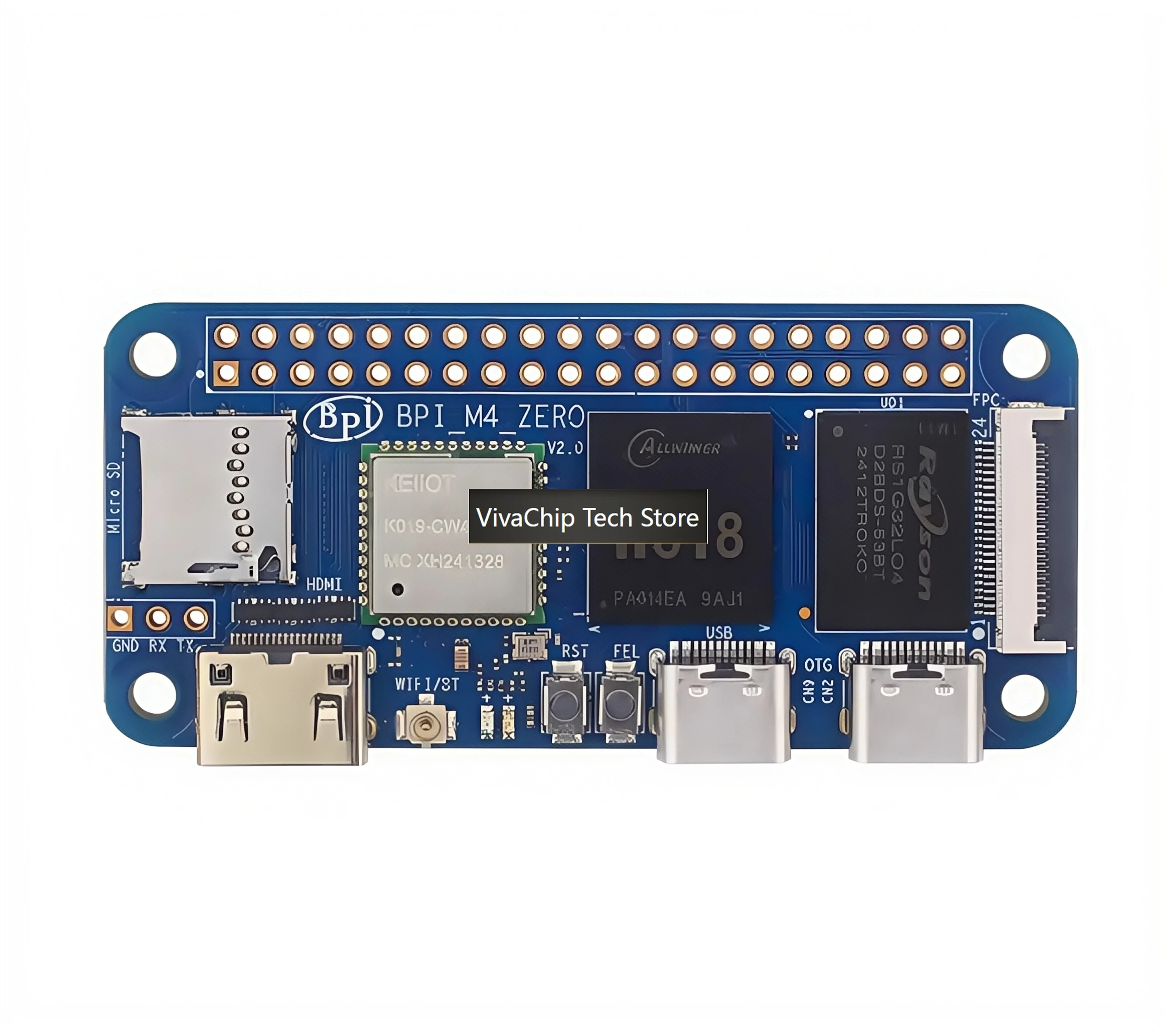 VivaCTBanana Pi BPi-M4 Zero 2GB+8GB 4GB+32GB Development Board Single Board