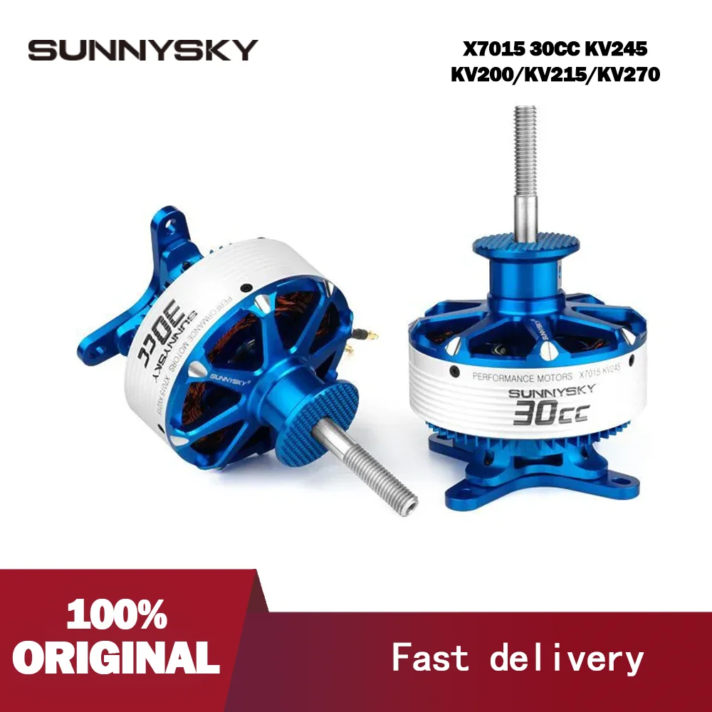 

SunnySky X Series V3 X7015 30CC KV245/KV200/KV215/KV270 Brushless Motors for RC Drone 3D Fixed Wing Airplane Helicopter