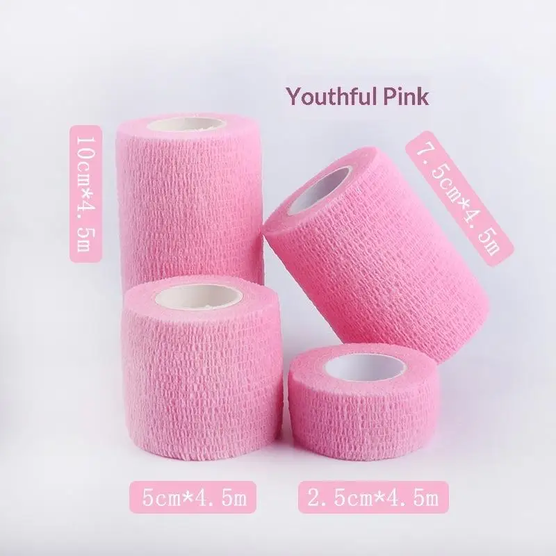 Buntes, selbstklebendes, elastisches Sportbandage-Band 4,5 m Elastoplast für Kniestützen, Finger, Knöchel, Handfläche, Schulter – Detail 39