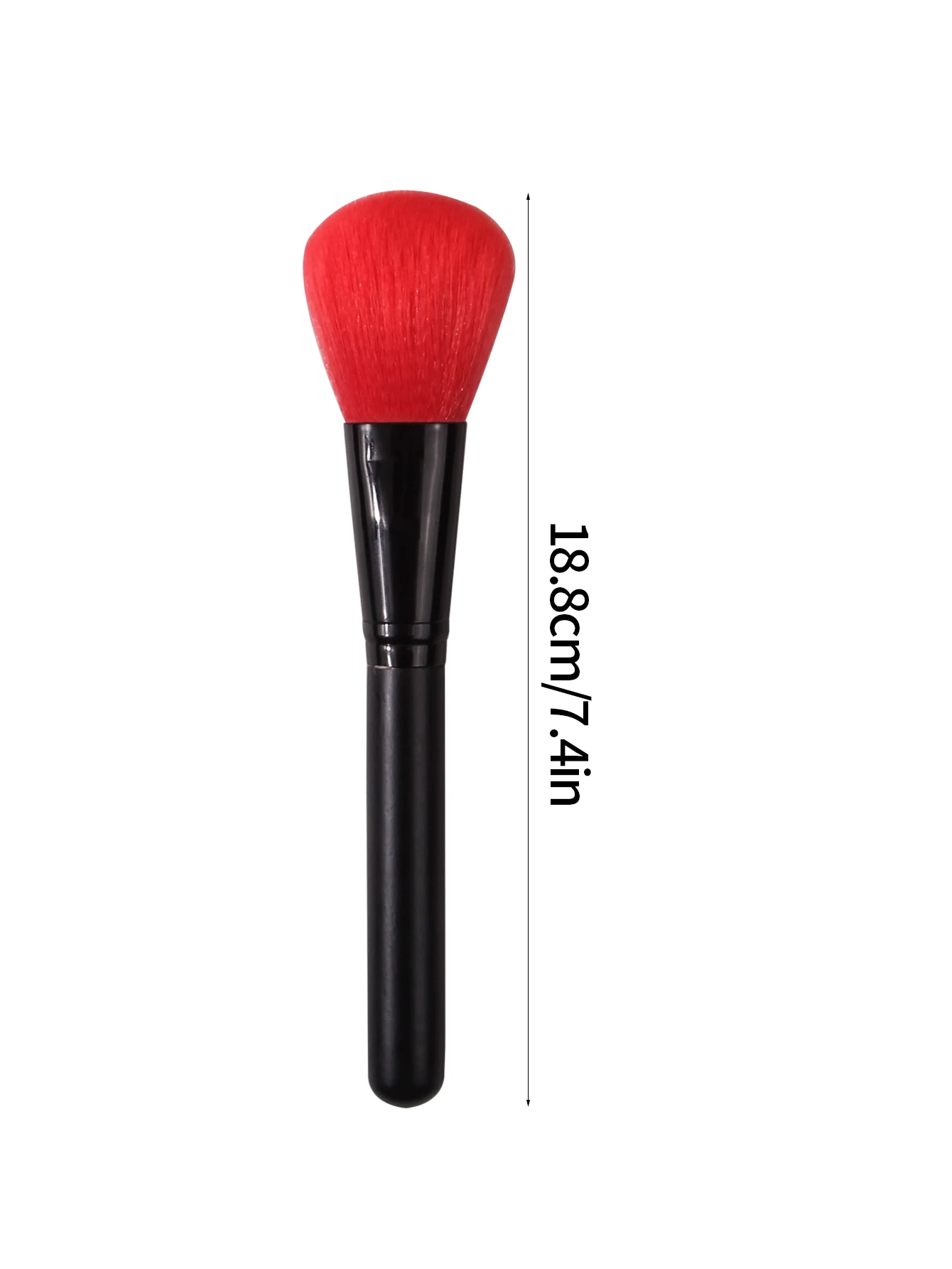 Pincel de maquiagem de alto nível de aparência, 2 peças, pincel de blush, pincel de pó, pincel de contorno, ferramenta de maquiagem facial multiuso