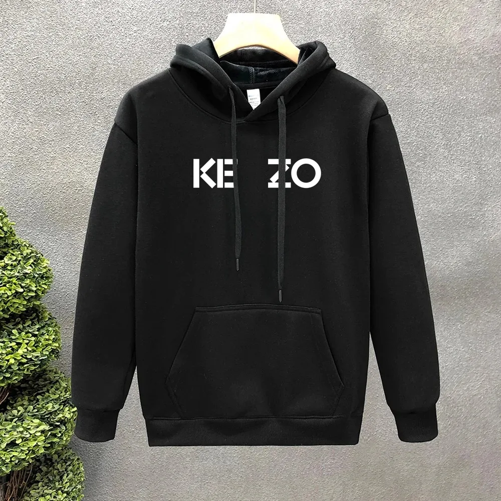 2024 Luxury Brand Clothes Hooded Shirt Men Women Pure Cotton Loose Hoodie Tiger Head Hoody Pullover Sweatshirt for Men 5XL