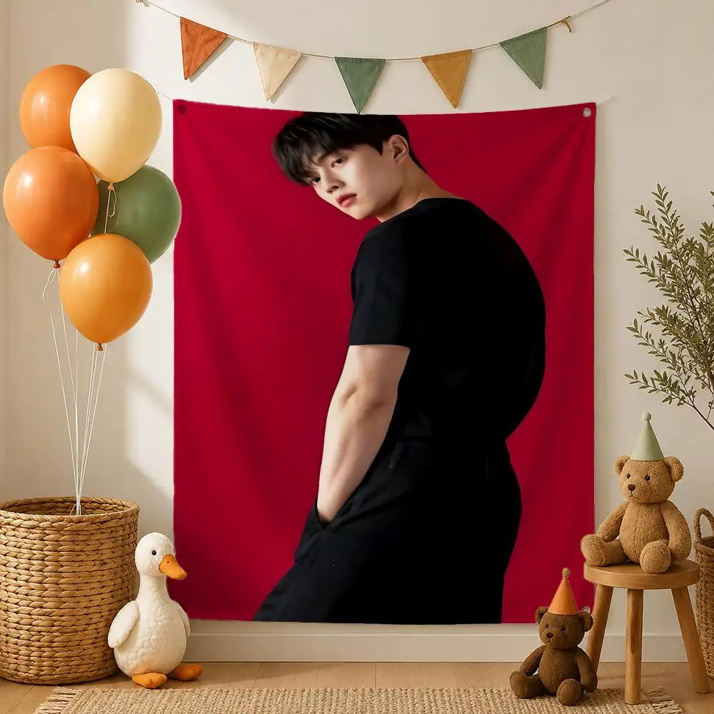 Actor Song Kang Flags Stylish Flag Wall Decor, Perfect for Living Room, Home, Dorm, Party & Gifting