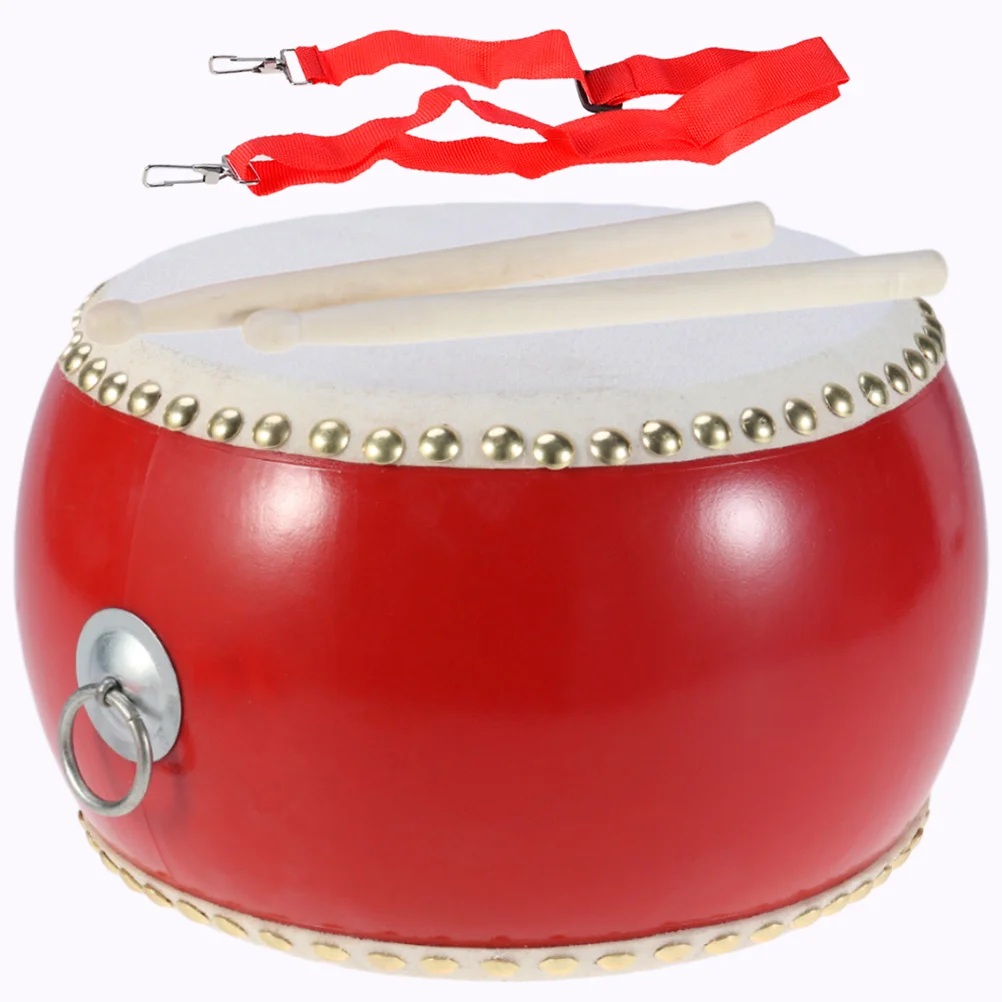 Children's Drum Toy Percussion Instrument Musical Kindergarten Prop Wooden Educational for Kids Beginners Early