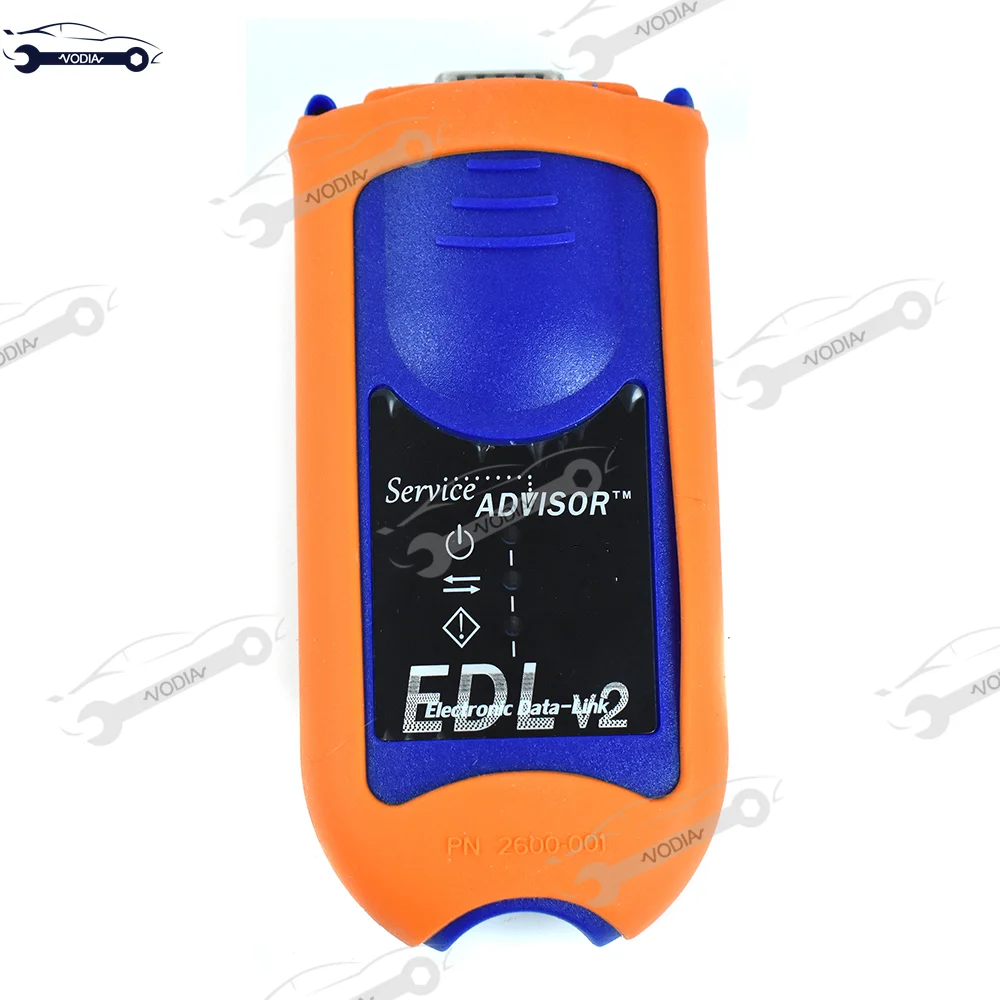 EDL Serv-ice Ad-visor EDL V2 Electronic Data Link Truck Diagnostic Kit With V5.3 AG +CF Software