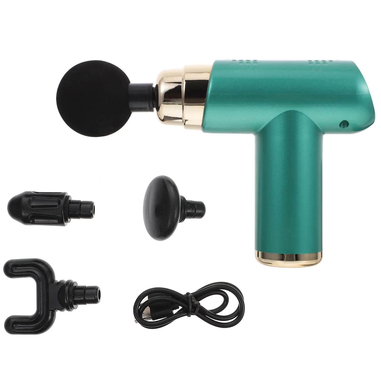 

1 Set Mini Fascia Massager 6-Speed Adjustable Percussion Muscle Relief Portable Massage Device For Yoga Recovery Body Therapy