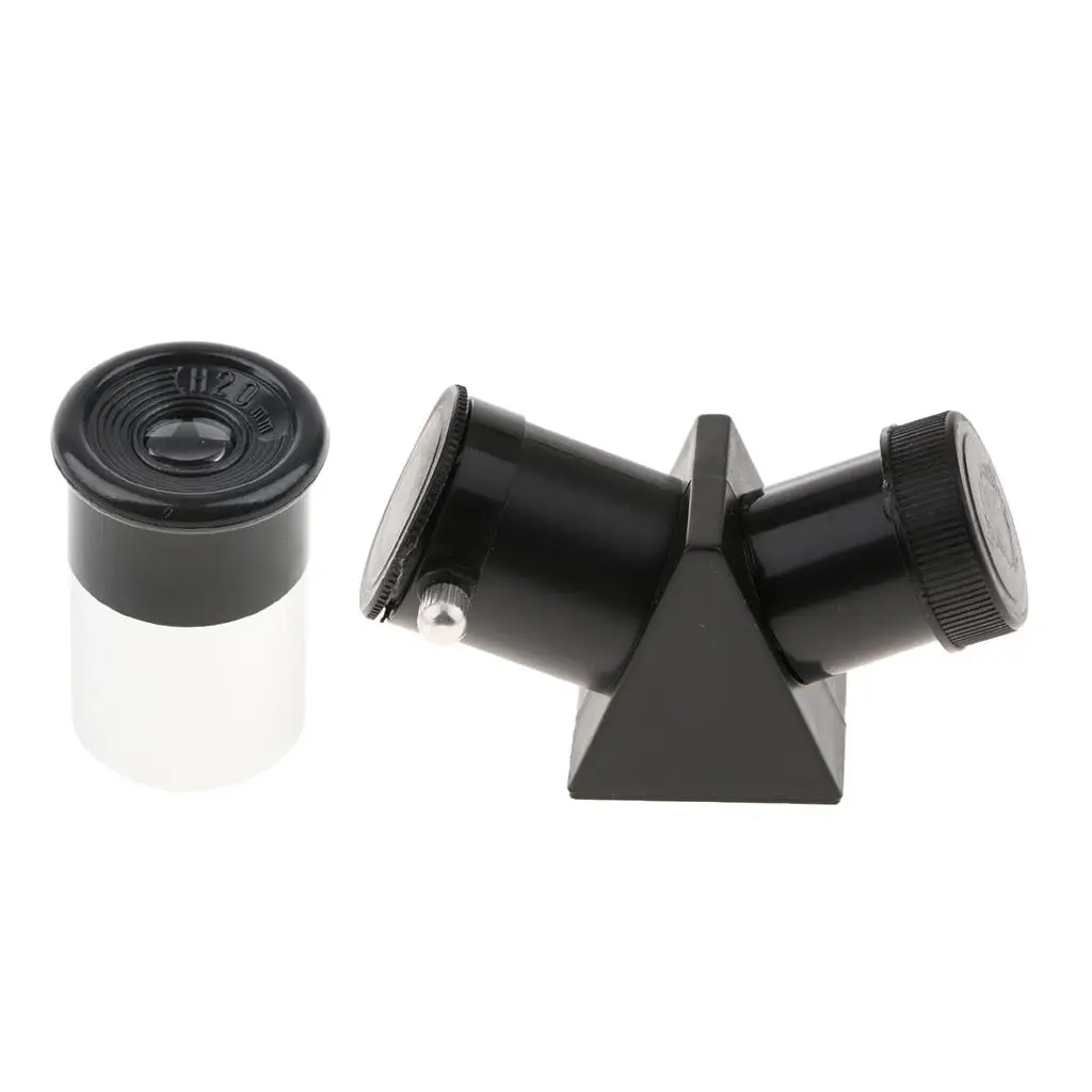 0.965'' Telescope Accessory Eyepiece + Erecting for Refractor Eyepiece Star Diagonal Mirror 0.965'' Interface Universal