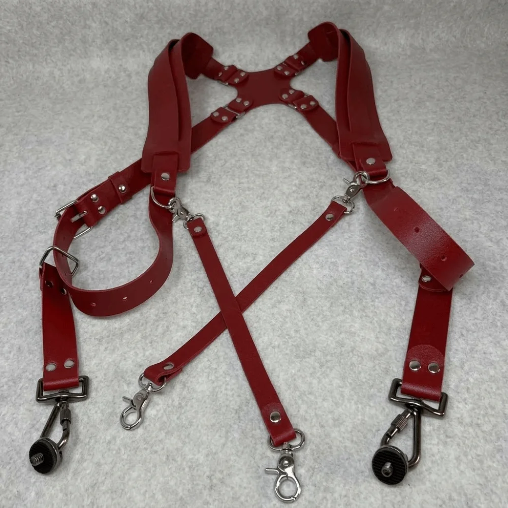 Professional Camera Harness Adjustable PU Adjustable Camera Shoulder Strap Universal Durable DSLR