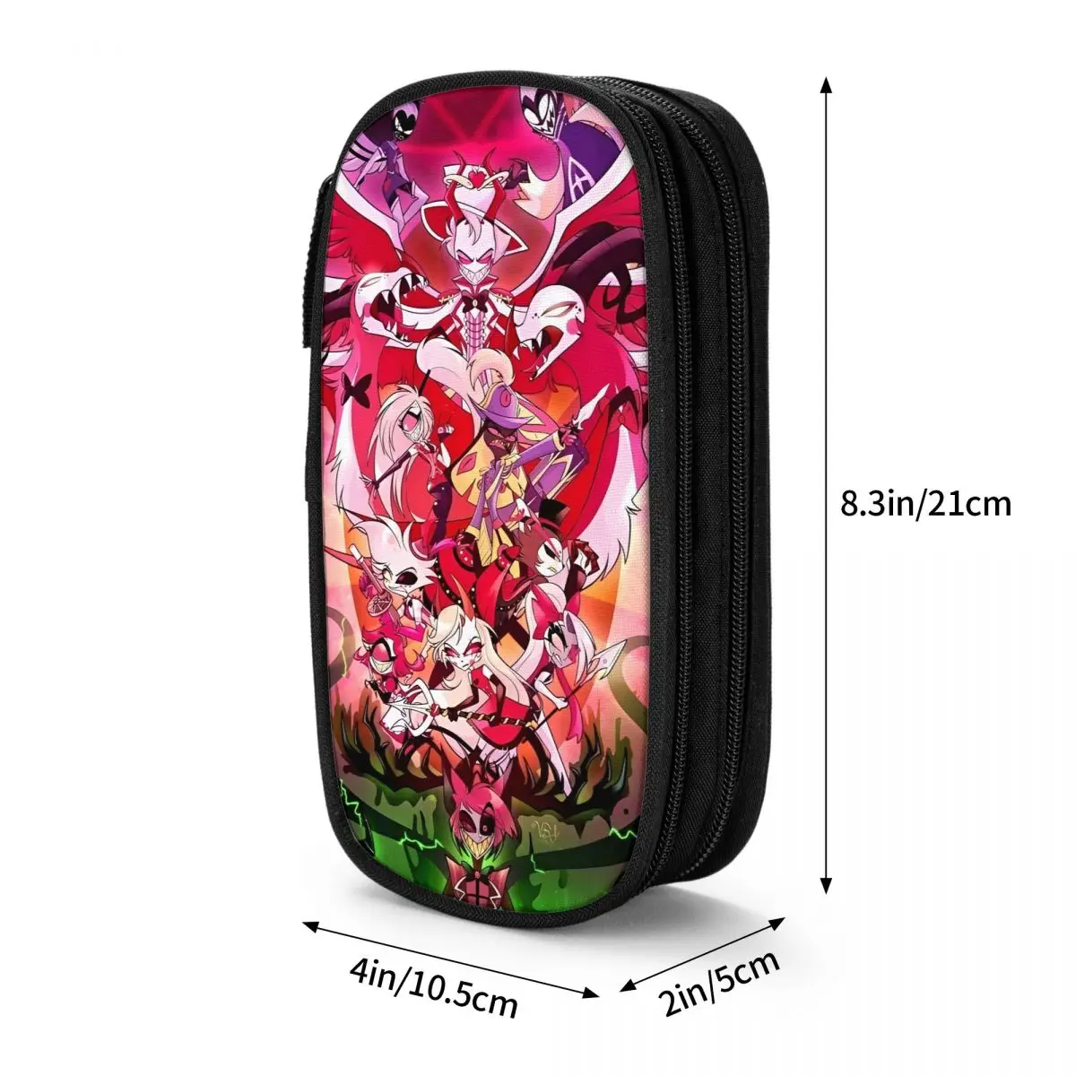 VOX H-Hazbin ホテル アラストール ゲーム ペンケース 新学期 ペンケース ジッパー ガールズ ボーイズ ラブリー ペンポーチ 学用品